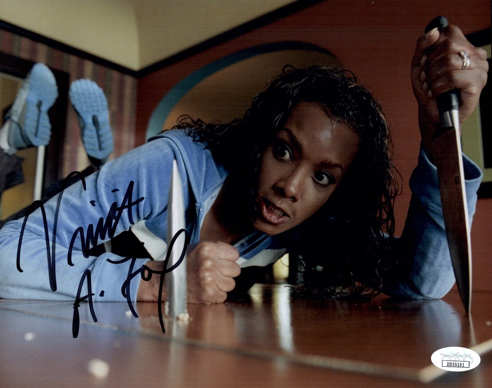 VIVICA A. FOX Signed 8x10 Photo Poster painting KILL BILL In Person Autograph JSA COA