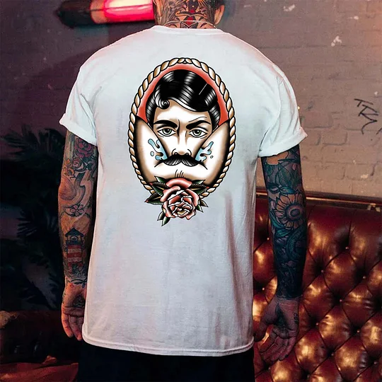 【IFYOUWANT】Tatto in Body TEE Temporary Tattoo Sleeve: 45x15.5cm Nude Body Art Sticker