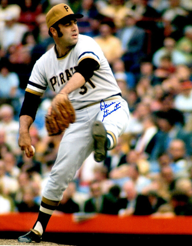Signed 8x10 DAVE GIUSTI PITTSBURGH PIRATES Autographed Photo Poster painting - COA