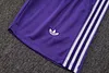 Joyfball 2025/2026 Real Madrid Retro version pre-match training White Jersey+Shorts  1:1 Thai Quality