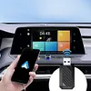 2 in 1 Wireless CarPlay Android Auto Adapter Plug & Play for Factory Wired Cars