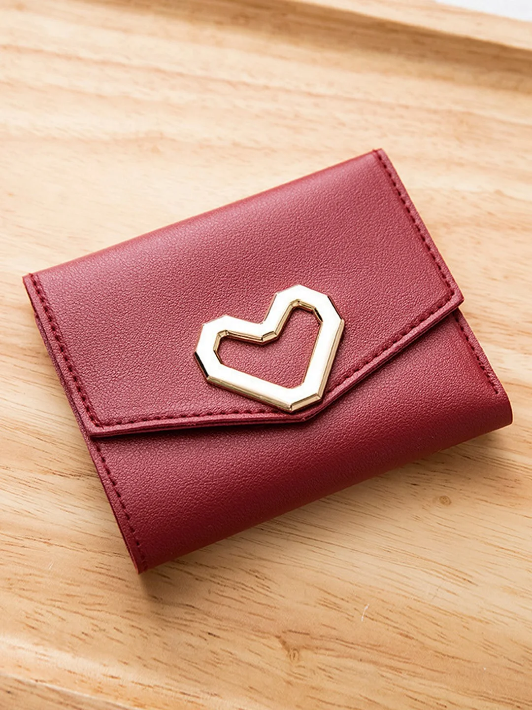 Valentine's Day Heart Multi-Layered Card Holder Wallet