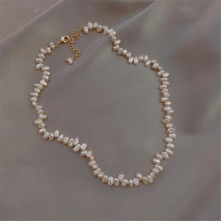 Irregular Pearl Necklace