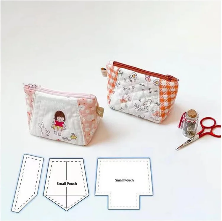 Cute Bag Pattern Template Set - With Tutorial