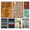 (Multi Style)Beer Bar Cafe - Metal Tin Signs(8*12Inch/12*16Inch) - Bar