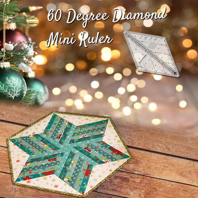 60 Degree Diamond Mini Ruler