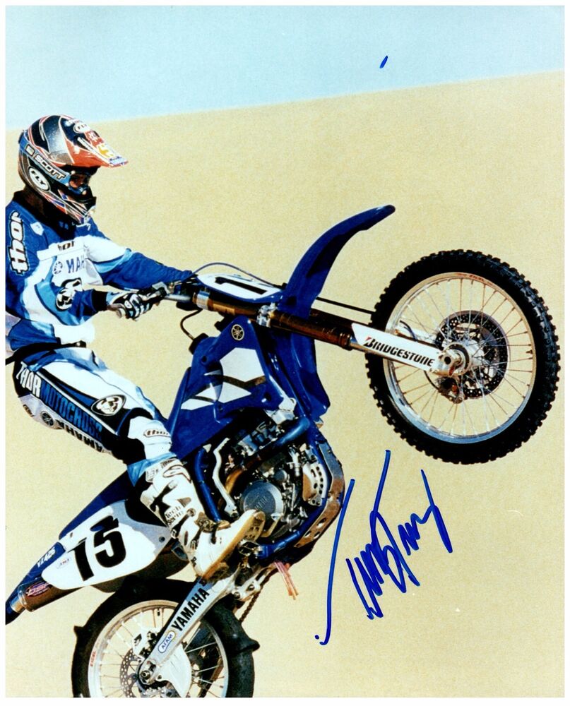 TIM FERRY Signed Autographed SUPERCROSS Motocross 