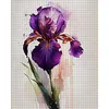 Iris Flower-11CT Stamped Cross Stitch 40*50cm tapestrymarket