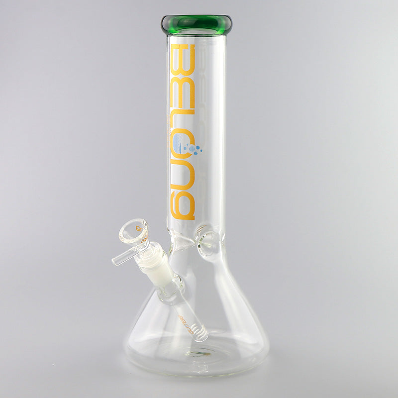 12" Thickness Glass Pipe Beaker Base Bong
