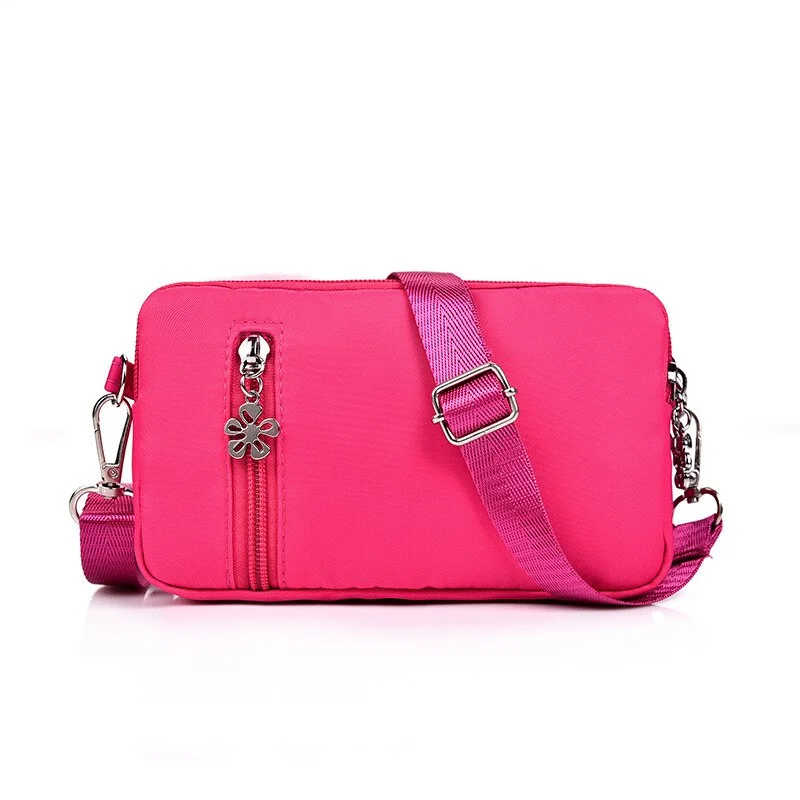 Mobile Phone Bags Female Hand Holding Mini Small Bag 2023 New All-match Messenger Bag Wrist Mobile Phone Bag Long Coin Purse