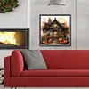 Halloween Pumpkin Street-Full Round Diamond Painting 30*30CM