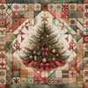 (Multi-Style) Christmas Snowman Tree-11CT Stamped Cross Stitch 40*40cm