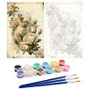 Rabbit Flowers-Paint by Numbers Acrylic Painting 40*60CM(Poster style）(HOT)