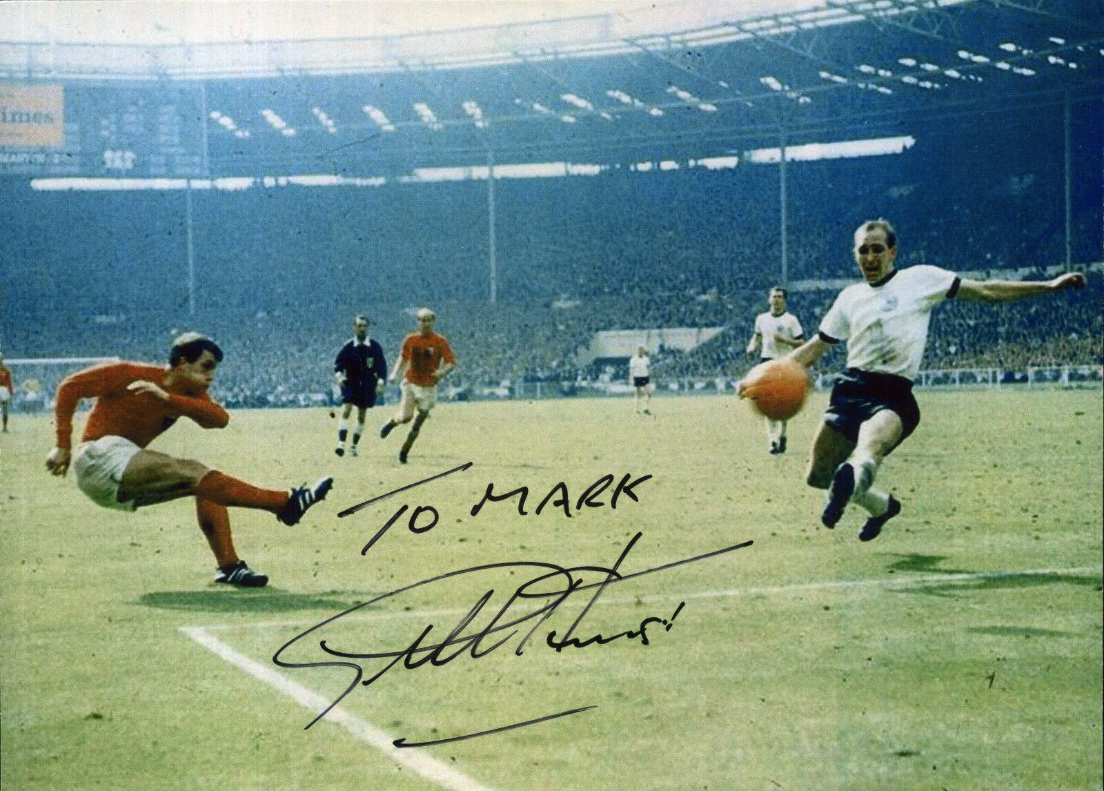 GEOFF HURST Signed Photo Poster paintinggraph West Ham United & England World Cup 1966 Preprint