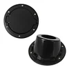 Car Fuel Filler Door Cover Black Oil Gas Tank Cap for  Wrangler JK 2007-2017