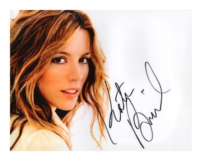 KATE BECKINSALE AUTOGRAPHED SIGNED A4 PP POSTER Photo Poster painting PRINT 25