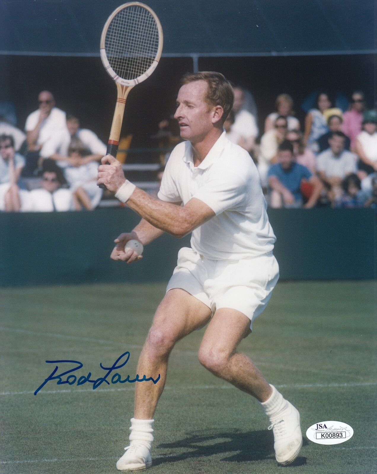 Rod Laver #0 8x10 Signed Photo Poster painting W/JSA Certification 041118