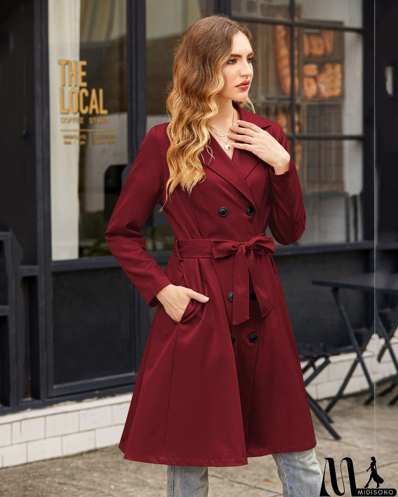 MidiSono - Casual and Comfortable winter Coat