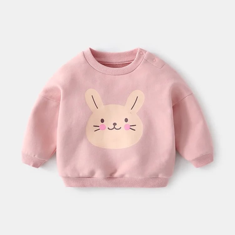 Toddler Animal Crew Neck Sweatshirt