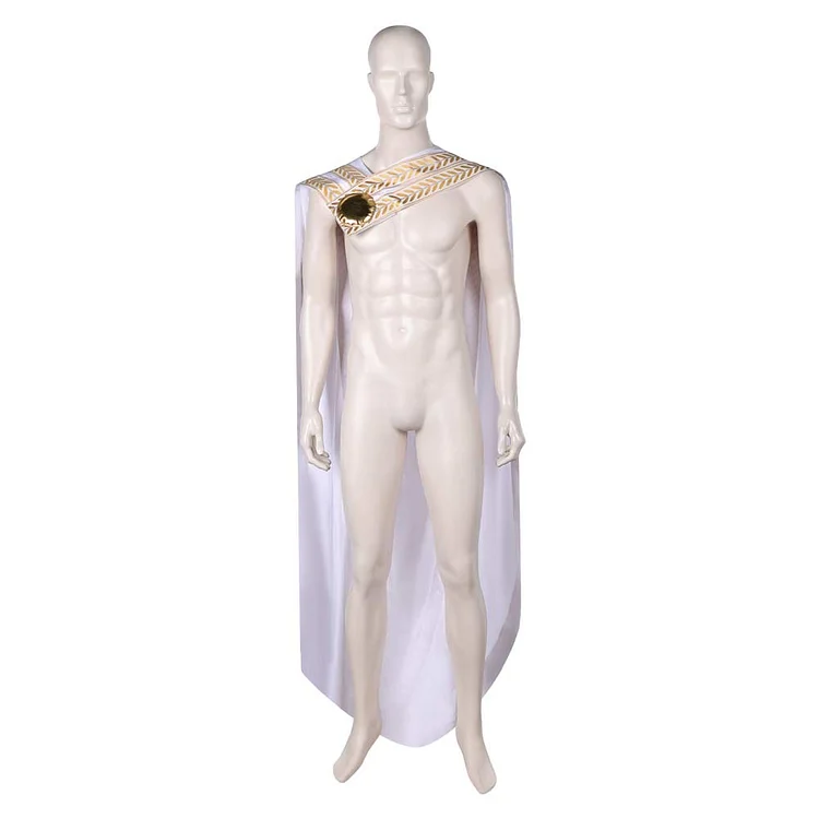Gladiator 2 (2024) Marcus Acacius White Cape Cloak Outfits Cosplay Costume