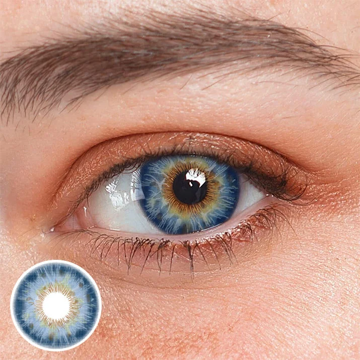 Pattaya Blue Antarctic Colored Contact Lenses