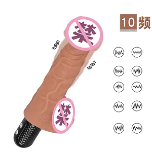 Hand Held Vibration Simulation Masculine Women's Swing Masturbation Sucker Massage Stick Adult Sexual Products