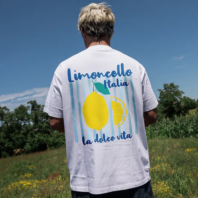 Limoncello Italia La Dolce Vita Printed Men's T-shirt T-Shirt