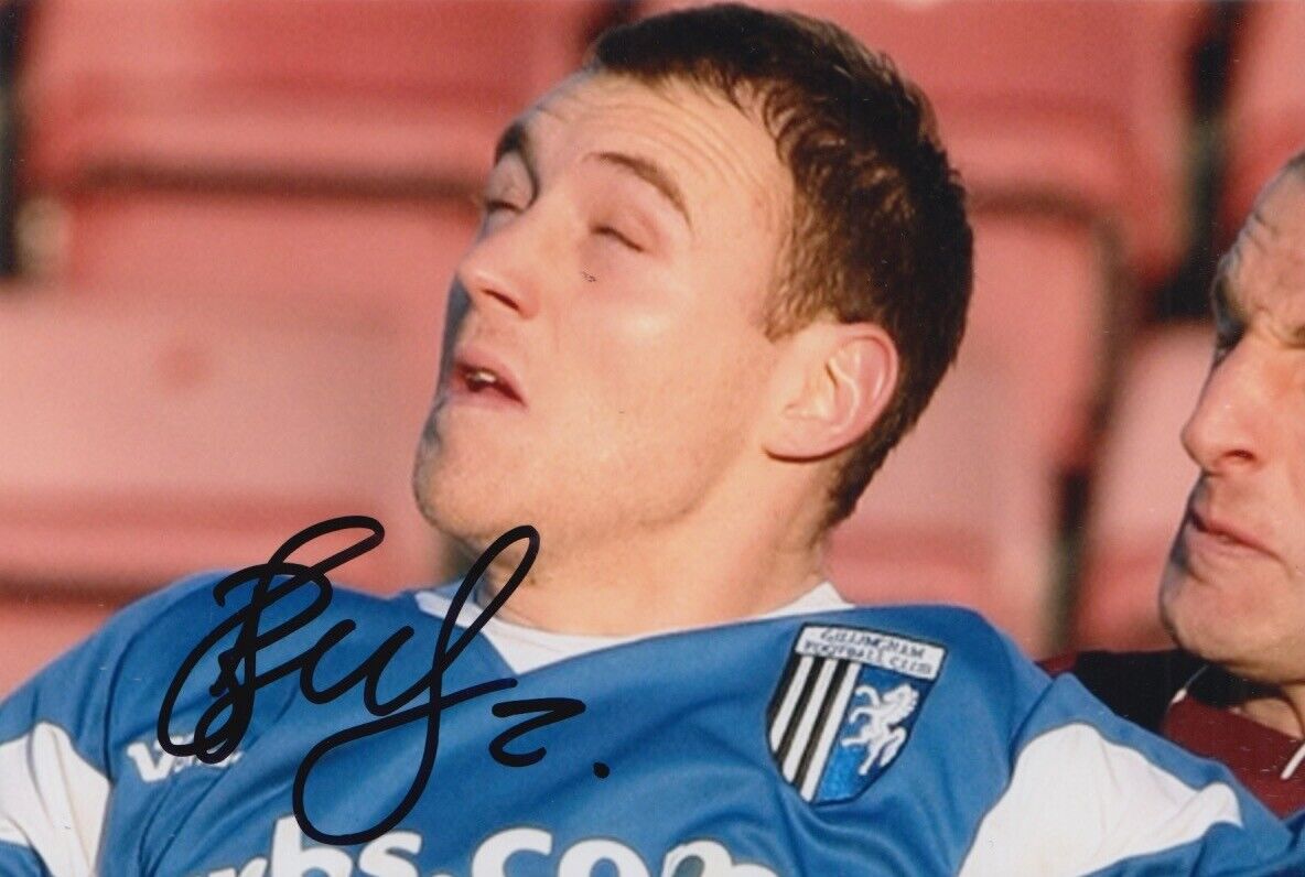 BARRY FULLER HAND SIGNED 6X4 Photo Poster painting GILLINGHAM FOOTBALL AUTOGRAPH 1