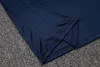 Joyfball 2025/2026 Atletico Madrid Half-Pull Training Suit Sapphire Blue Football Shirt 1:1 Thai Quality