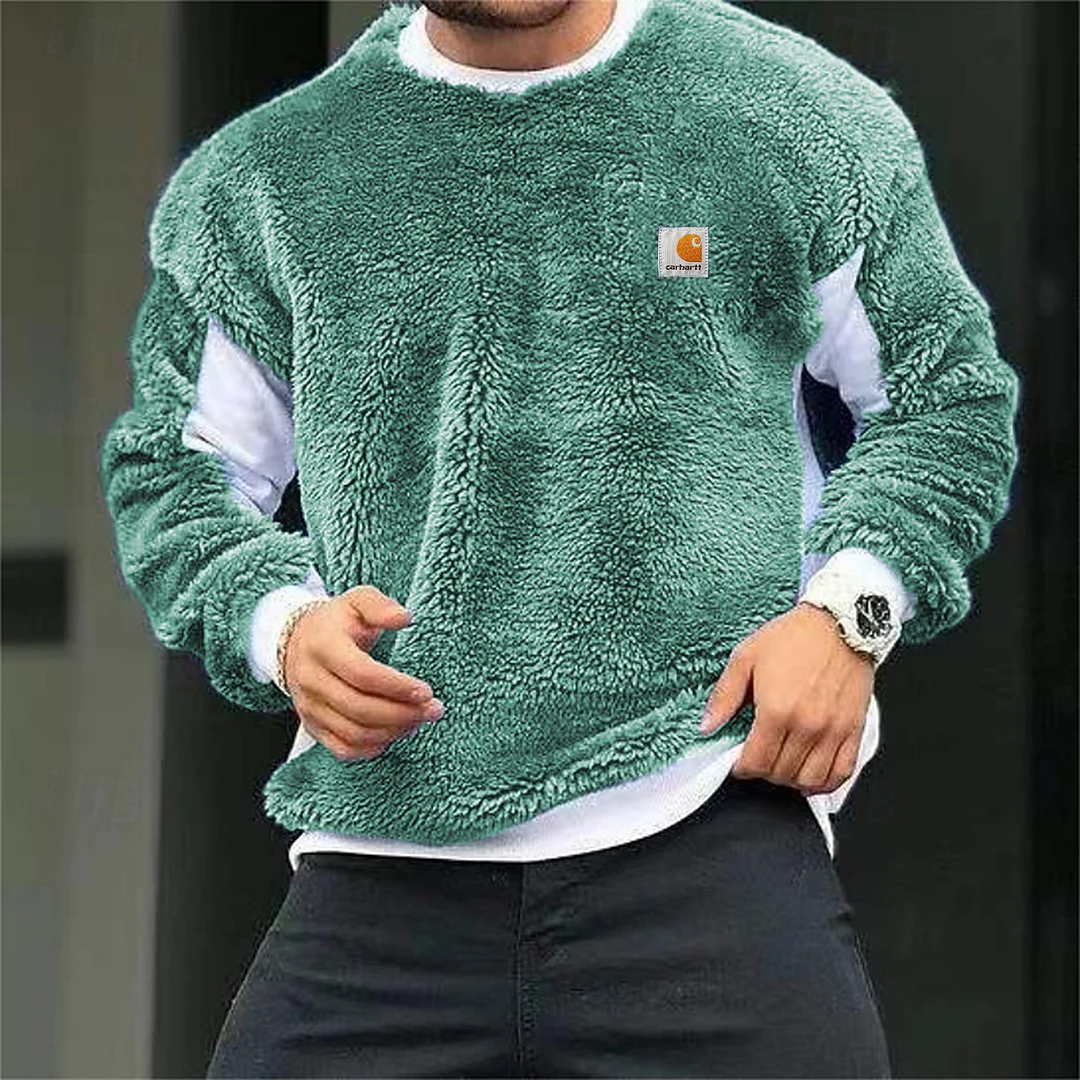 Outdoor Sports Warm Round Neck Sweatshirt