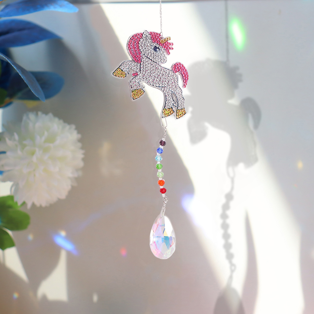 

Unicorn Suncatcher - 5D DIY Craft Pendant - Diamond Painting, 501 Original