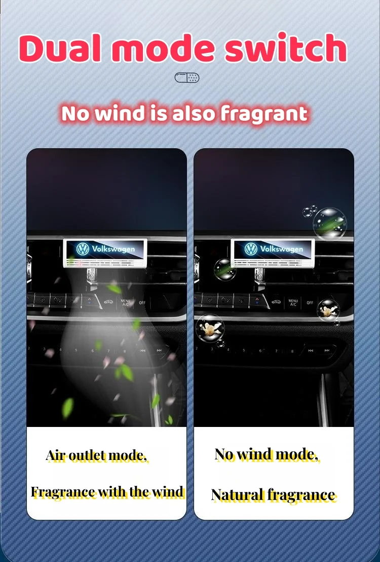 Car air conditioner air outlet aromatherapy car atmosphere light