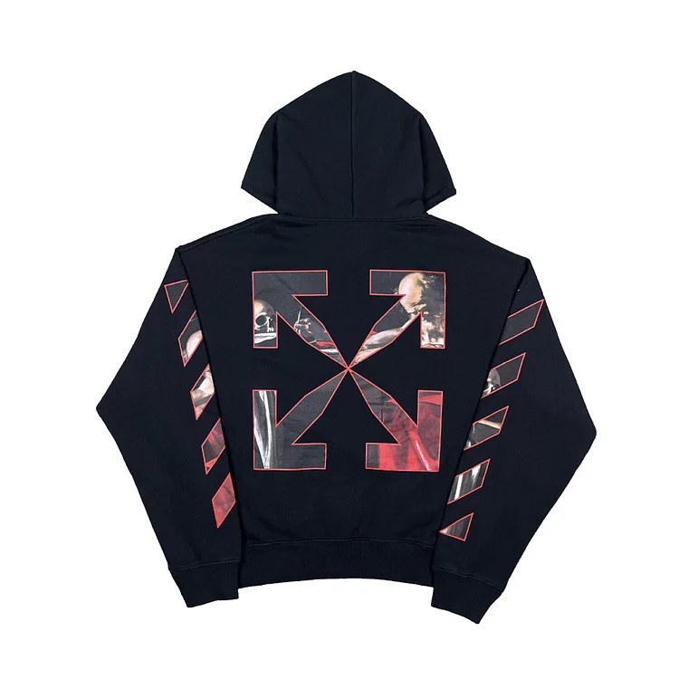 off White Hoodie Men's and Women's Hooded Sweater