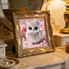 Owl-Special Shaped Diamond Painting