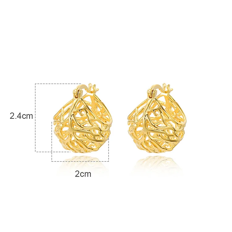 2023 new trendy earrings exquisite niche spherical jewelry cool style geometric earrings for women | 168DEAL