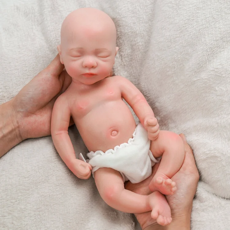 Babeside 12/16 Inches Full Silicone Sleeping Infant Baby Aurora