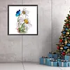 Butterfly Flower-Paint by Numbers Acrylic Painting 40*40CM