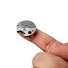Stainless Steel Mini Compact Bottle Opener & EDC Cutter Multifunctional Bottle Opener Keychain Tool Small Pocket Knife for Packages Camping DIY & Everyday Carry Gear