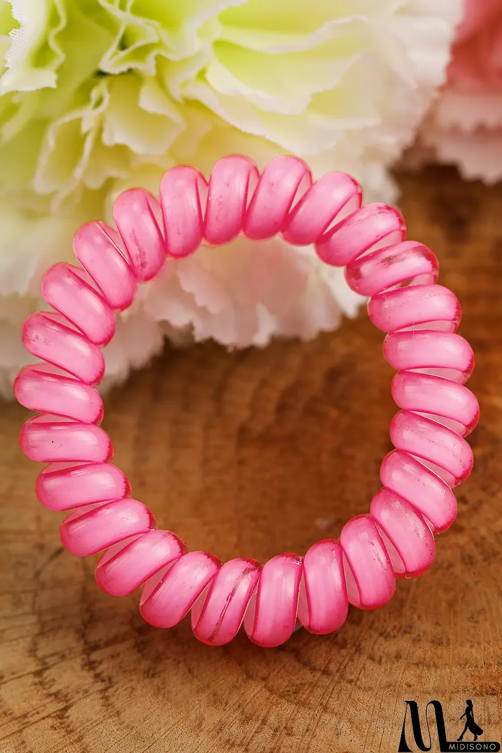 MidiSono - Rose Crystal Telephone Wire Hairpin (single)