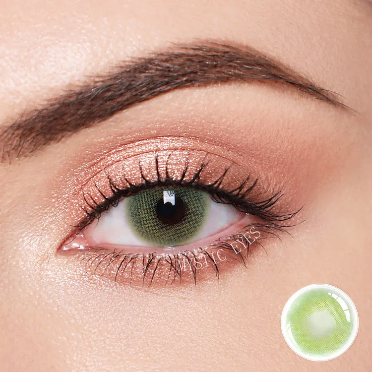 Cloud Green Colored Contact Lenses