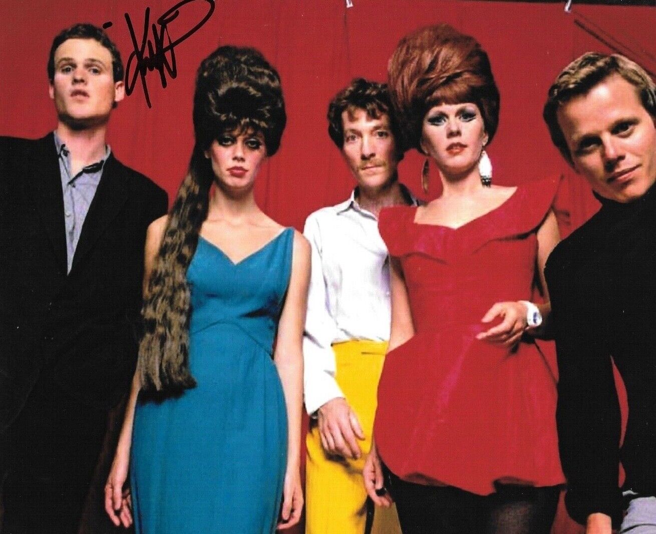 * KEITH STRICKLAND * signed 8x10 Photo Poster painting * THE B-52'S * COA * 5