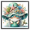 (US Local)Gnome-11CT Stamped Cross Stitch Kit(40x40cm)