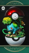 First Generation Starter Pokemon Bulbasaur with LED - Pokemon Resin Statue - BallBall Studio