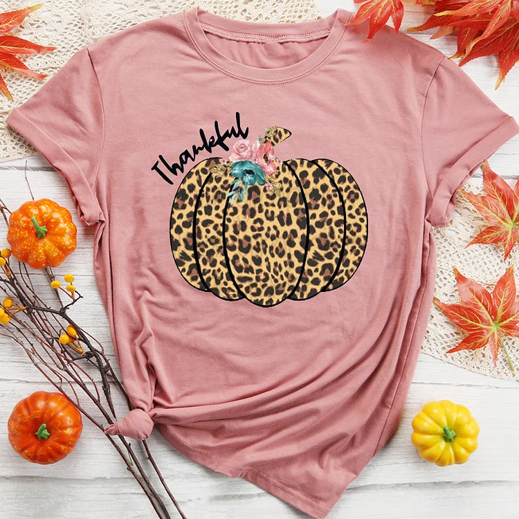 Leopard Pumpkin  T-Shirt Tee-08529