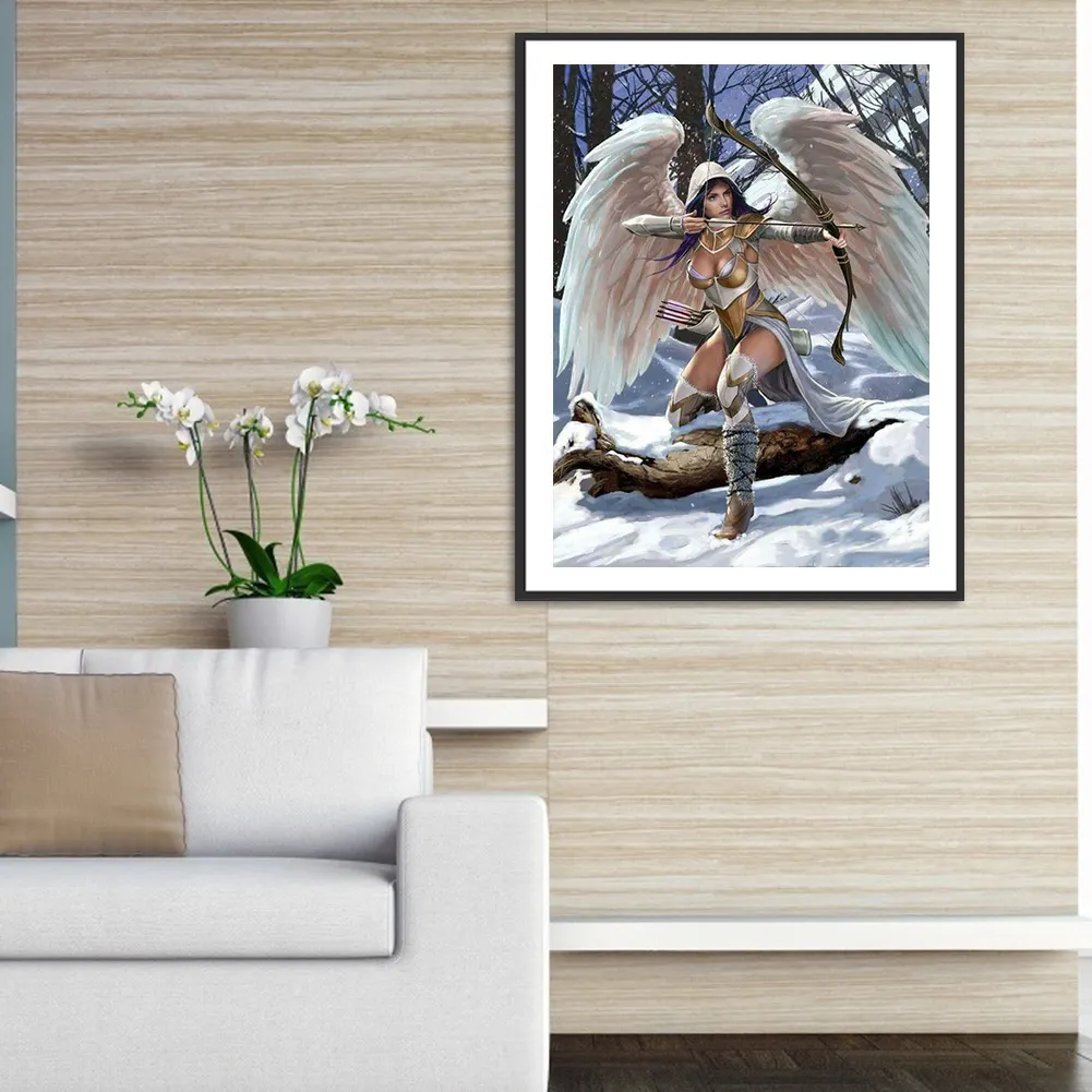 Full Round Diamond Painting 40*50cm - Archery Goddess