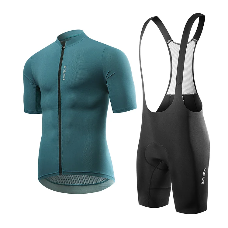 Men's Cycling Short Sleeve Jersey & Bib Shorts Sets