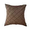 Plain Velvet Rhombus Home Living Creative Cushion Pillow Cover