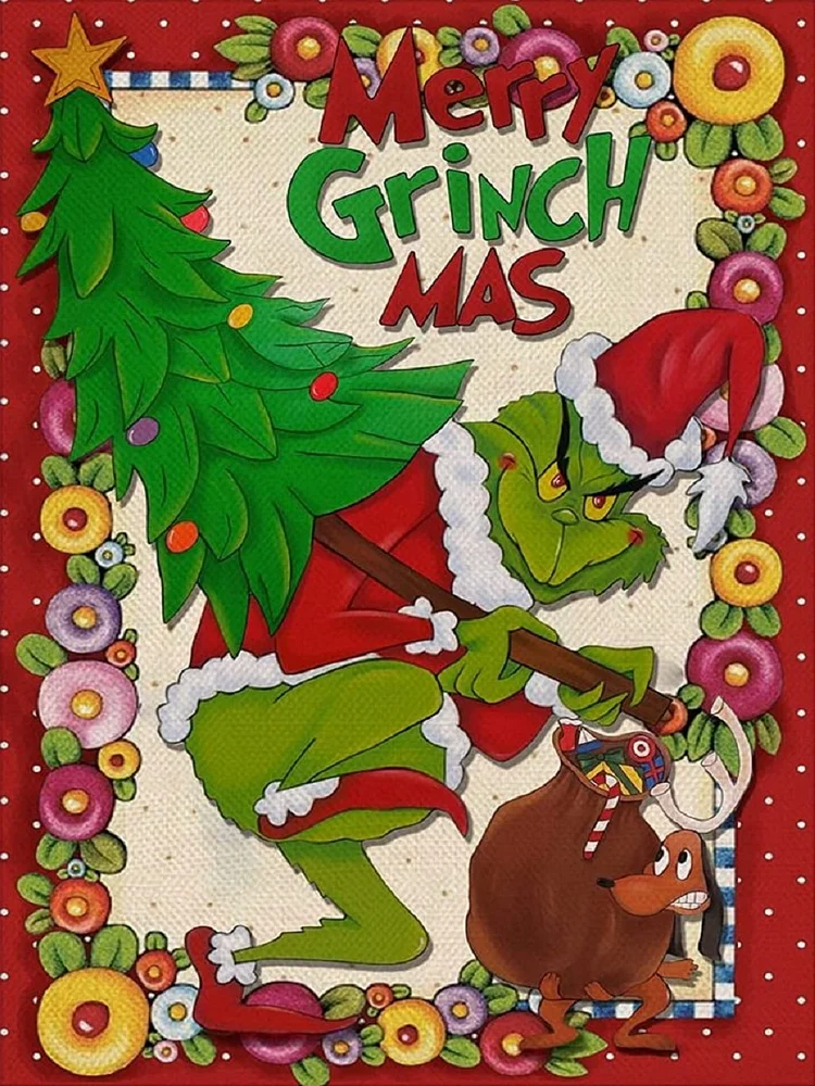 A Whole Lotta Grinch Diamond Painting Penmore Options Available 