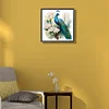 Diamond Painting -DIY Round Drill Peacock（35x35cm）