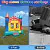 4 Pcs Vinyl Sand Bags with Handle for Bounce House Inflatable Water Bounce House